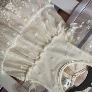 Charming ivory kids dress